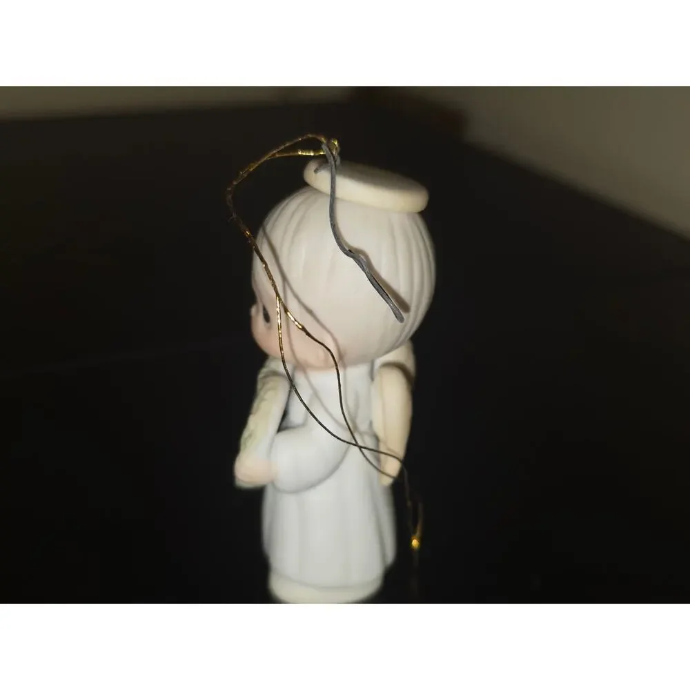 Precious Moments God Sent His Love Angel Ornament 1985 Special Issue 15768